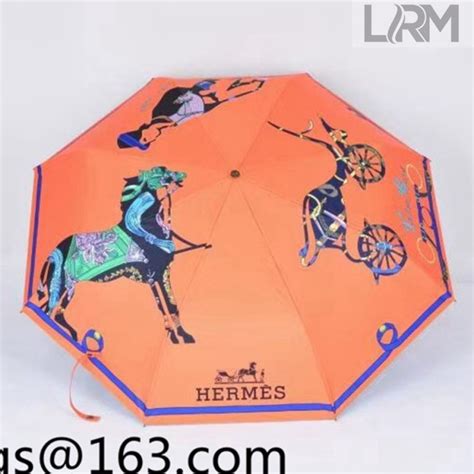 hermes umbrella ebay|hermes umbrella orange.